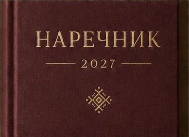 Наречник 2027 – корица в бордо