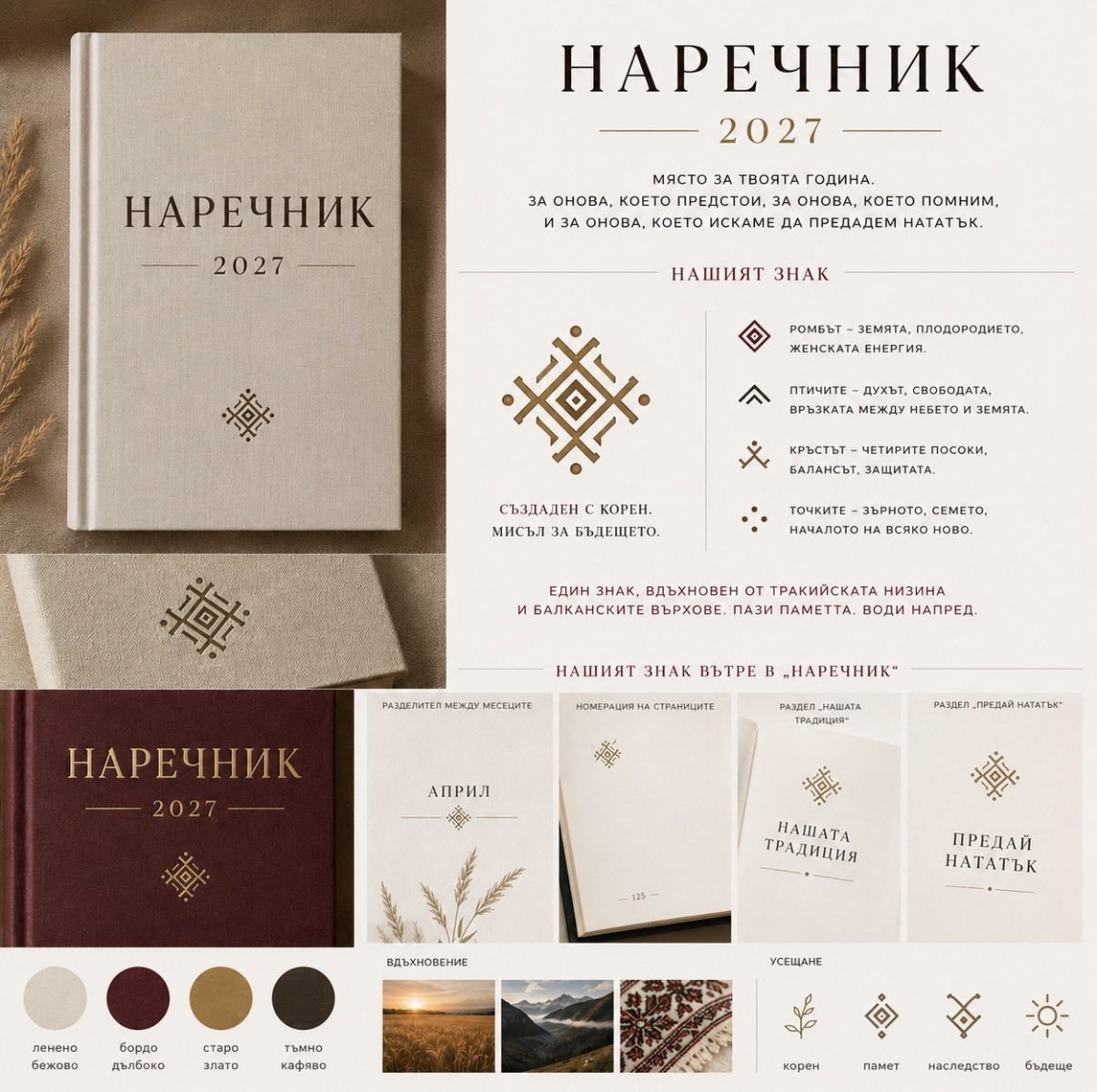 Наречник 2027 – знакът и значението на символите